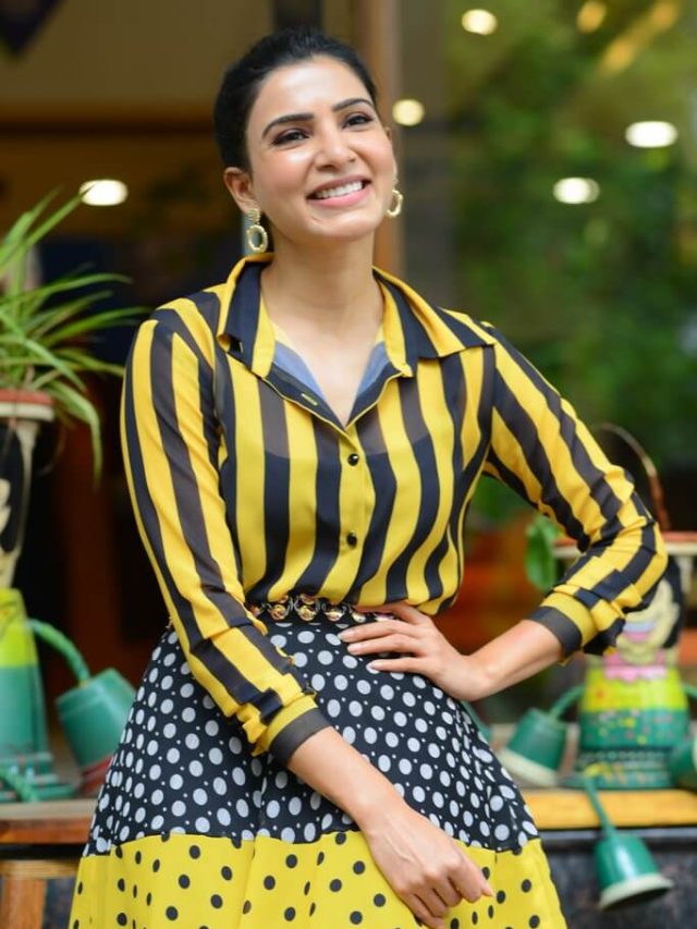Actress Samantha Ruth Prabhu looking gorgeous