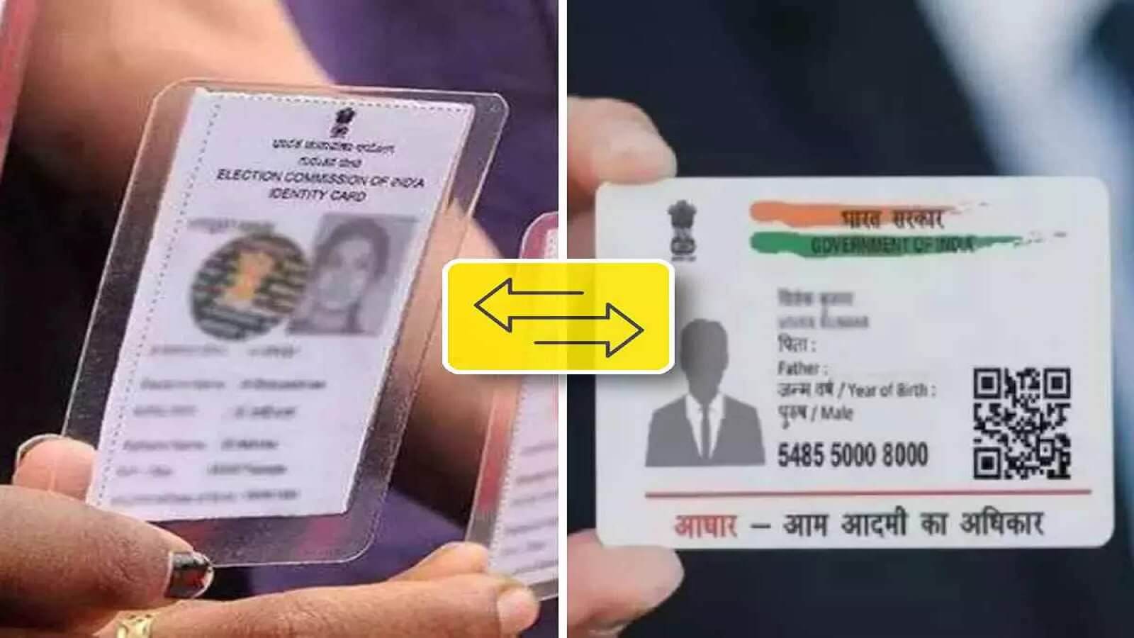 Link Aadhaar to Voter ID